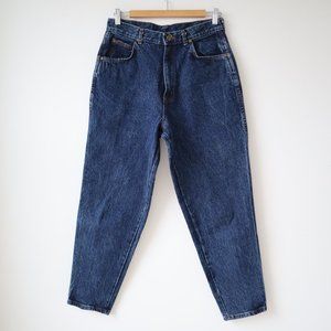 Vintage 1980s Chic High Rise Mom Blue Jeans, Size 14 Petite/30" Waist